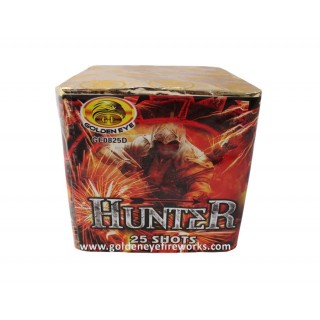 Kembang Api Hunter Cake 0.8 Inch 25 Shots - GE0825D-N